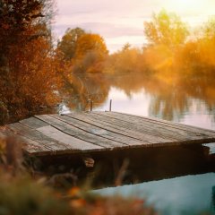 Masuren im Oktober. Hier kannst du in aller Ruhe den goldenen polnischen Herbst genießen.