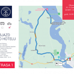 Umleitungen nach Stare Sady in Verbindung mit der Rallye Polen