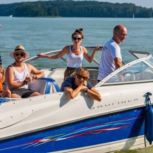 Entspannen Sie sich auf dem Schiff