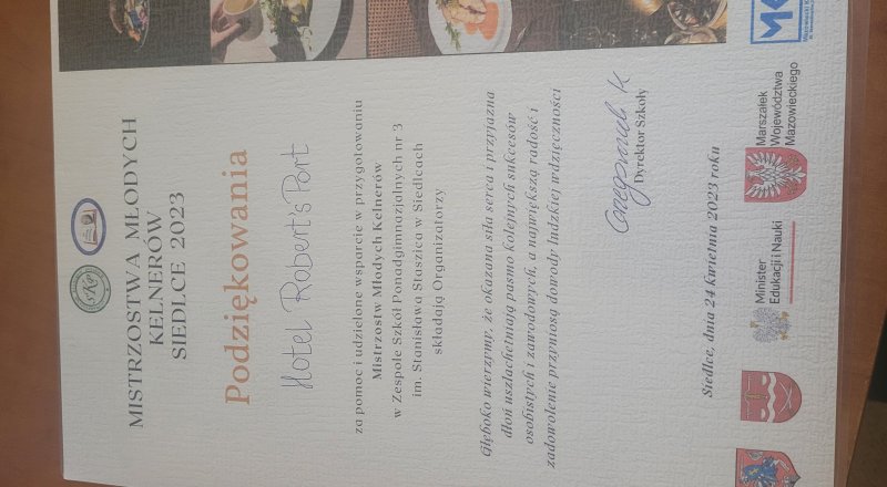 Чемпионат молодых официантов в Седльце