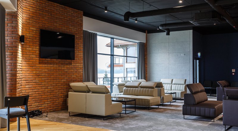 Nightclub with bowling alley