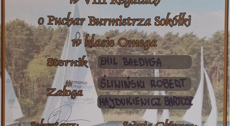 VIII Regaty o Puchar Burmistrza Sokółki