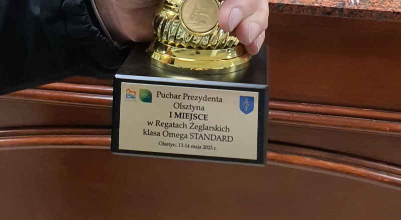 Erster Platz bei der Regatta um den Olsztyn Mayor's Cup