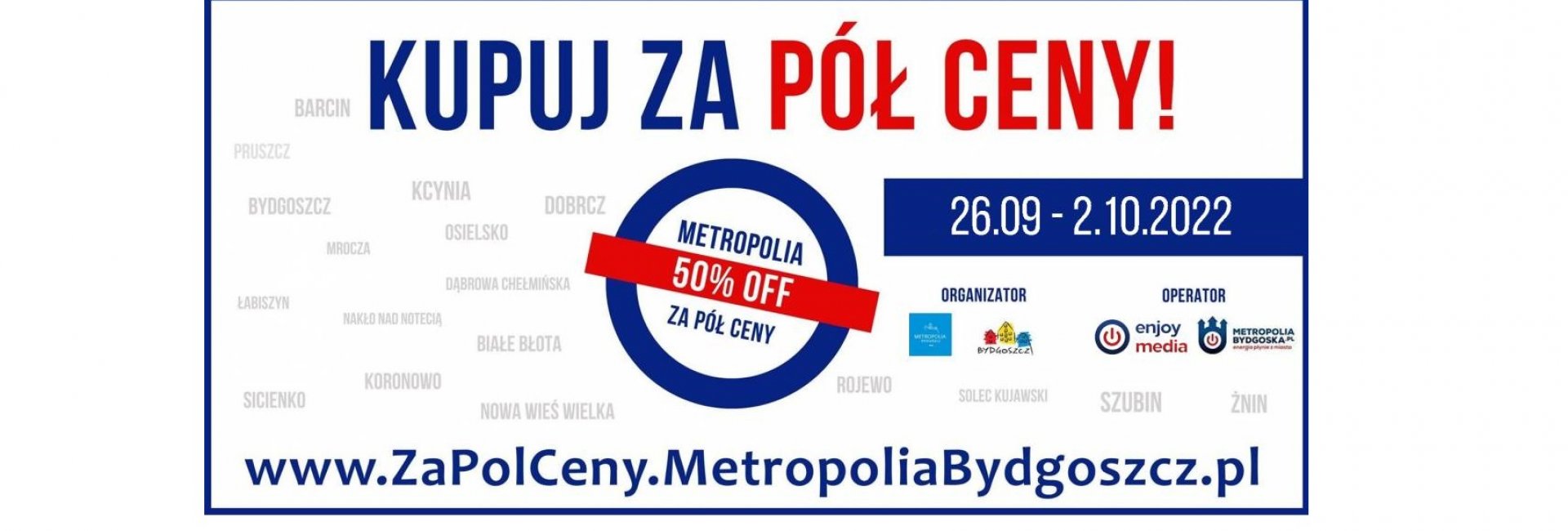 Metropolia Za Pół Ceny 2022