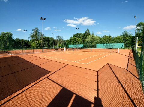 Теннисные корты 