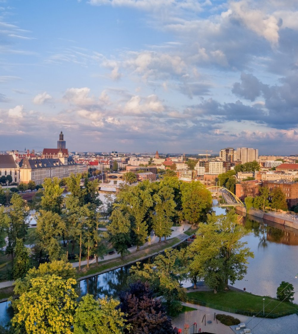 Отличное расположение в центре Вроцлава