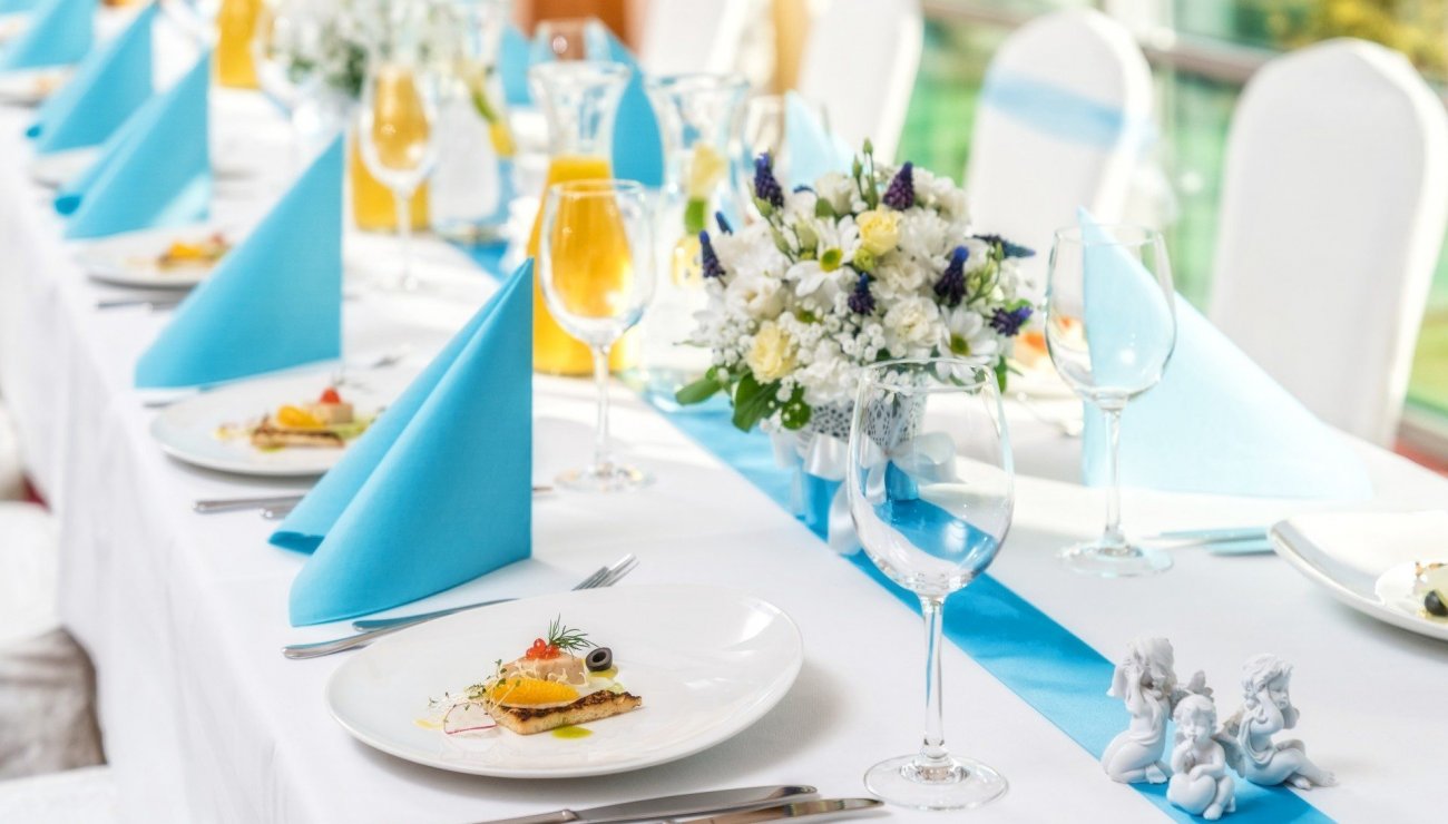 Bankette in fantastischer Atmosphäre