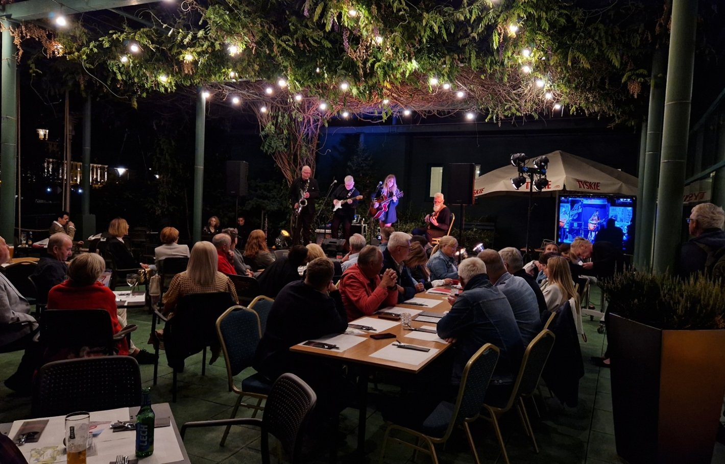 Letni koncert na tarasie Restauracji Panorama