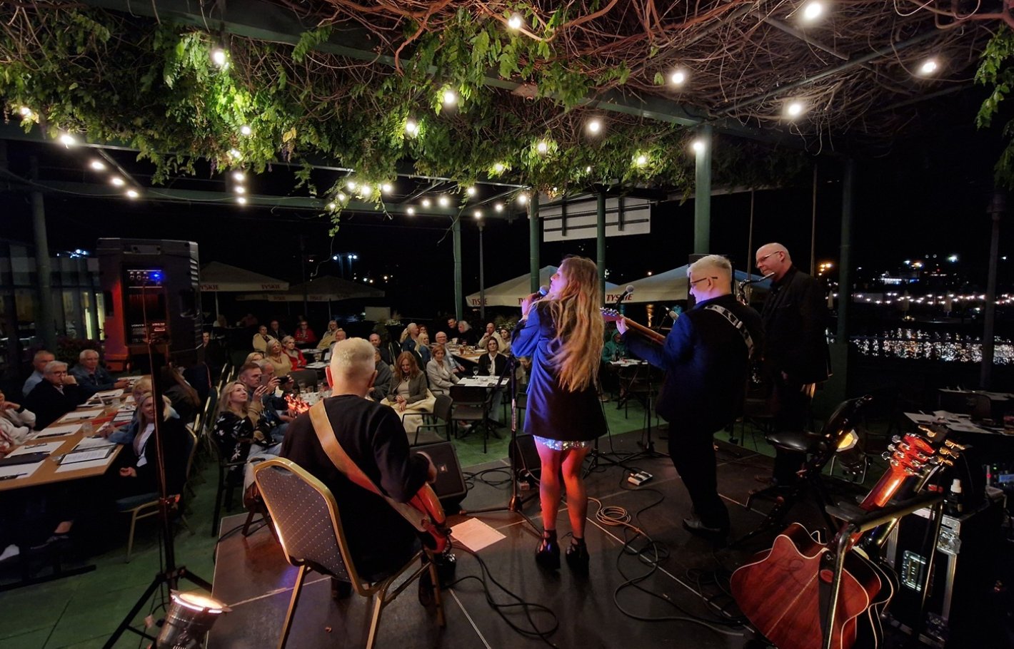 Letni koncert na tarasie Restauracji Panorama