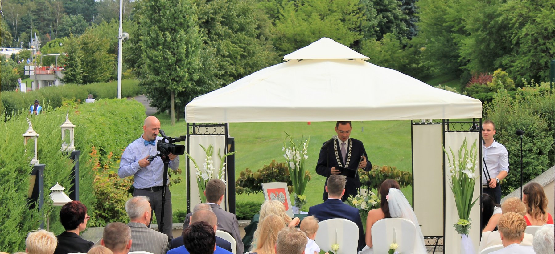 Свадьба на природе