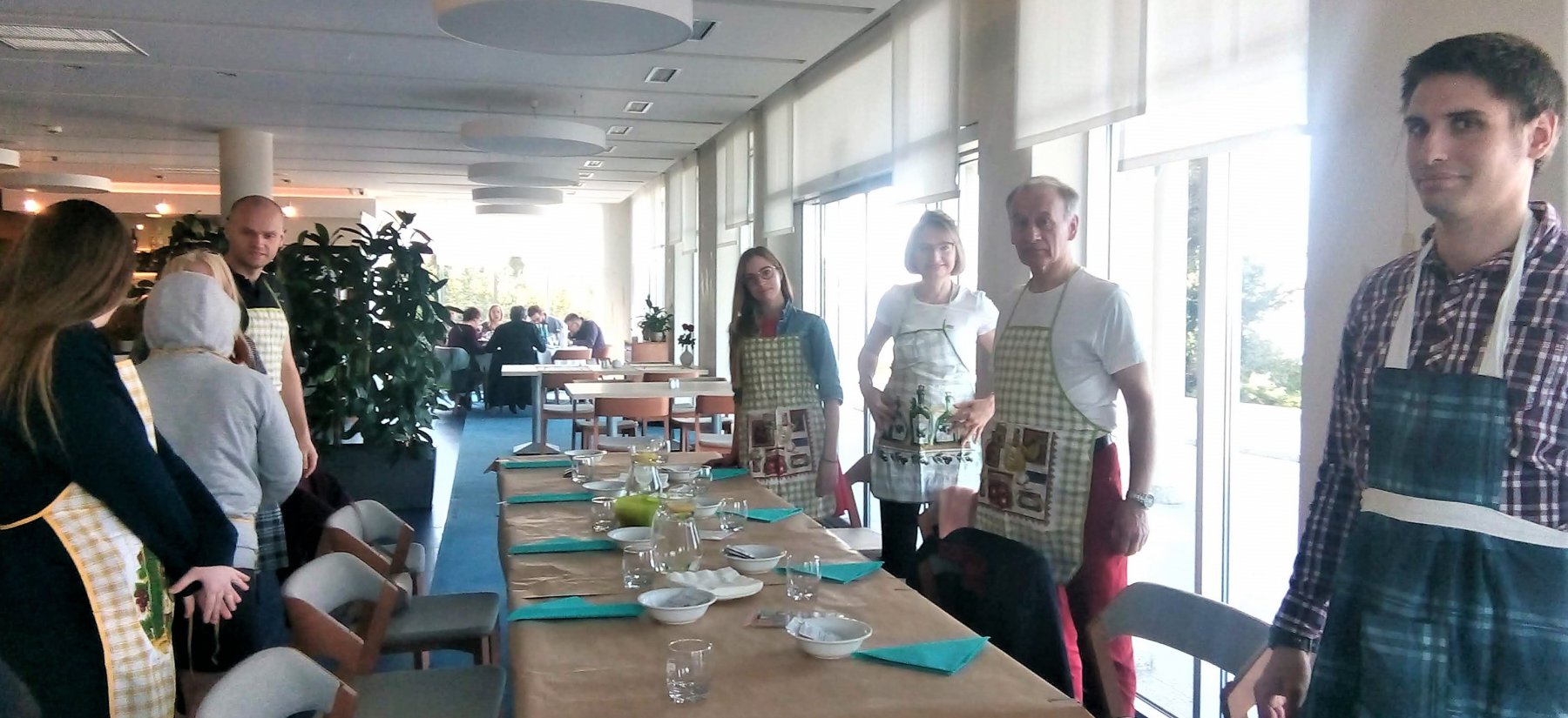 Without a knife and fork