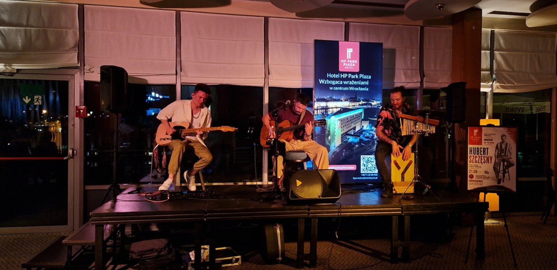 Koncert letni w Restauracji Panorama Wrocław - Hubert Szczęsny z zespołem