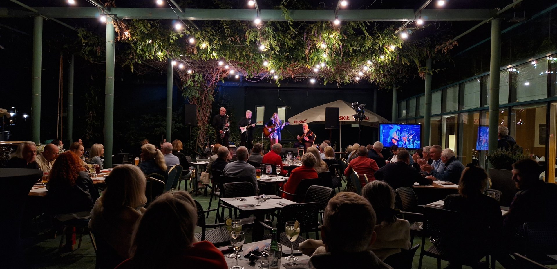 Letni koncert na tarasie Restauracji Panorama