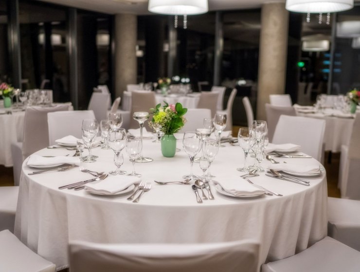 Zwei Bankettsäle zur Auswahl