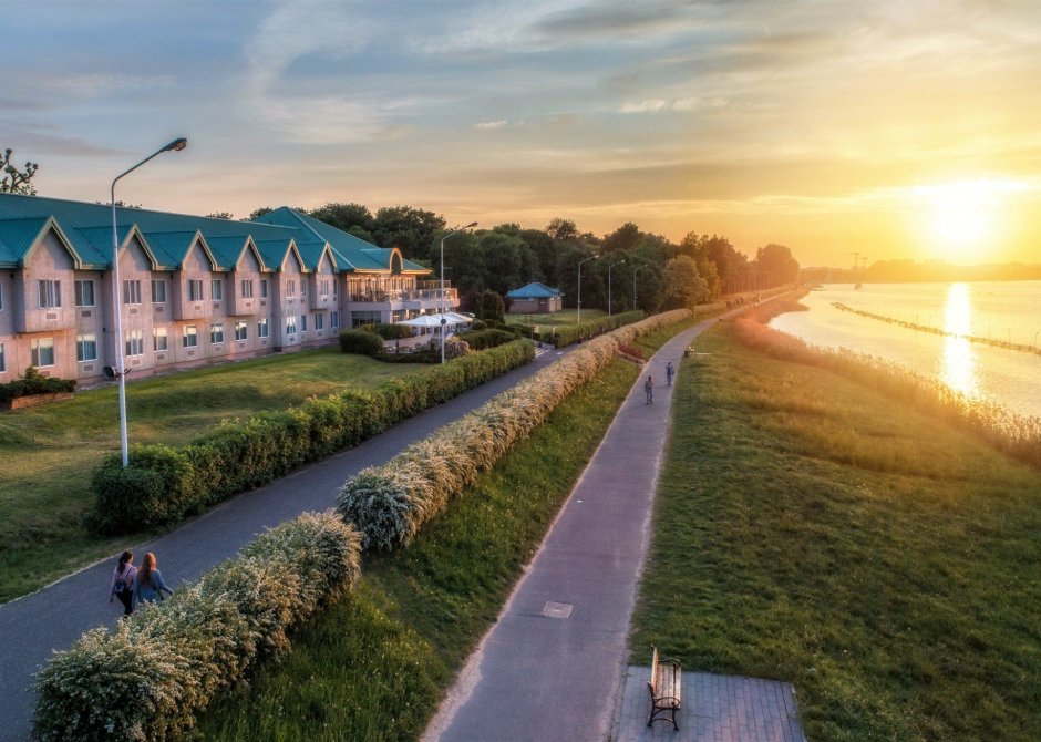 Erholung und Business verbinden