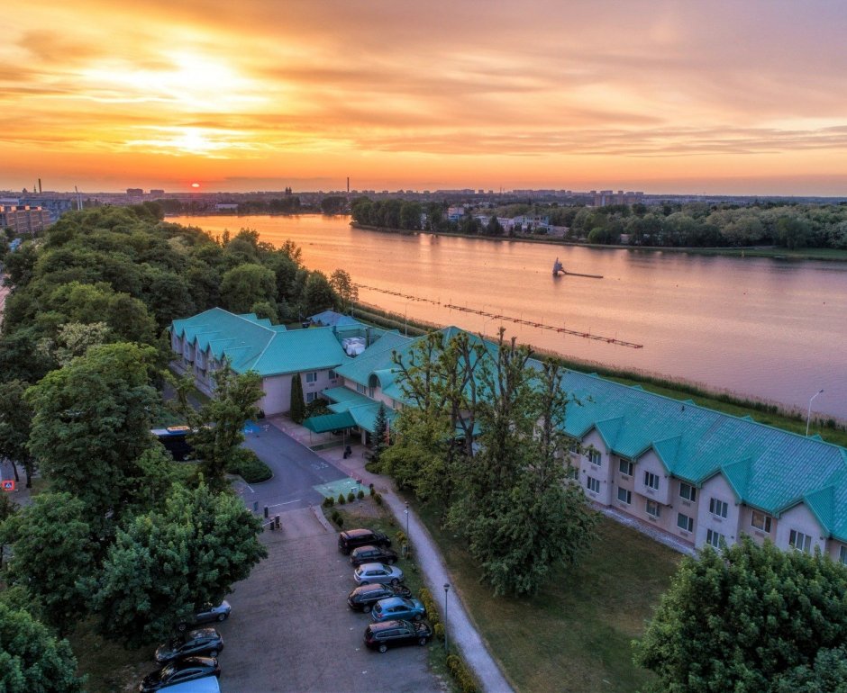 Malownicza lokalizacja </br>nad Poznańską Maltą