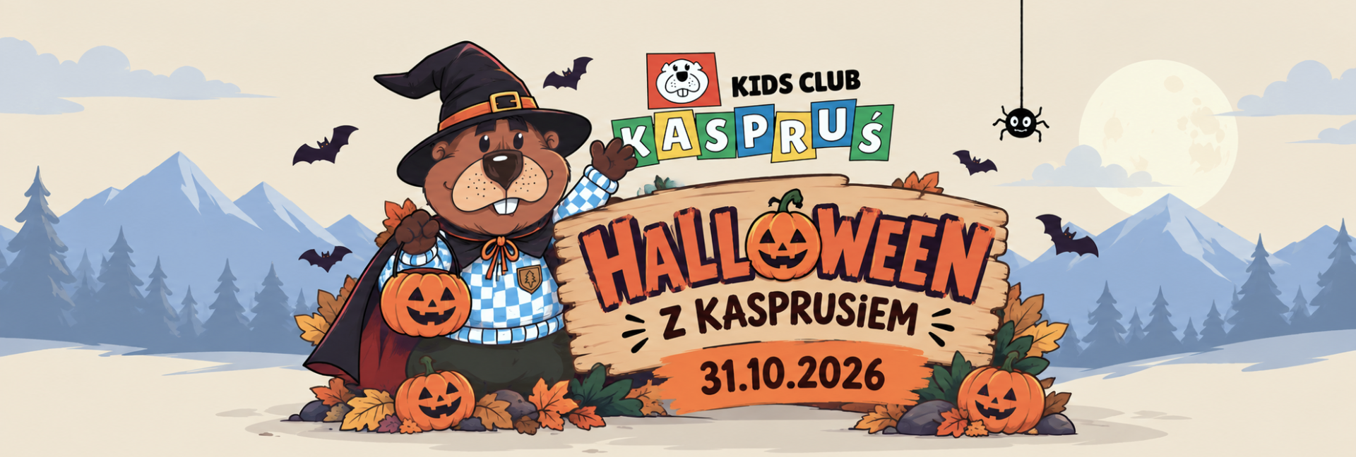Halloween w Zakopanem z Kasprusiem – moc atrakcji dla dzieci w Bachleda Hotel Kasprowy