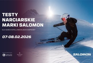 Bezpłatne testy najnowszego sprzętu narciarskiego dla gości Hotelu