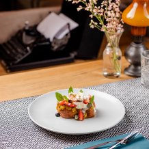 Tost francuski z bezą - nasza interpretacja śniadania na słodko