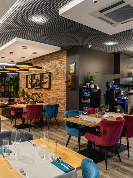 Stimmungsvolle Einrichtung