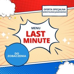 Last minute menu