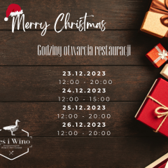 Godziny pracy restauracji w Święta