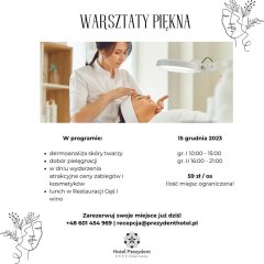 Warsztaty piękna - wydarzenie dla kobiet