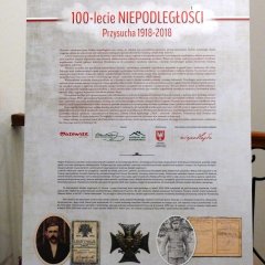 Wystawa "100 lecie Niepodległości. Przysucha 1918 - 2018"