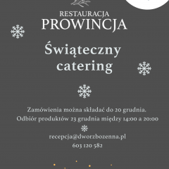 Świąteczny catering