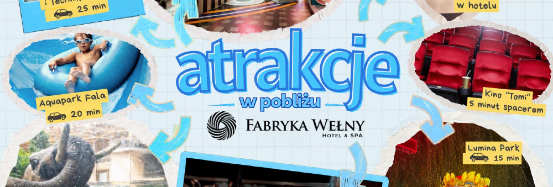 Atrakcje w pobliżu Fabryka Wełny Hotel & SPA