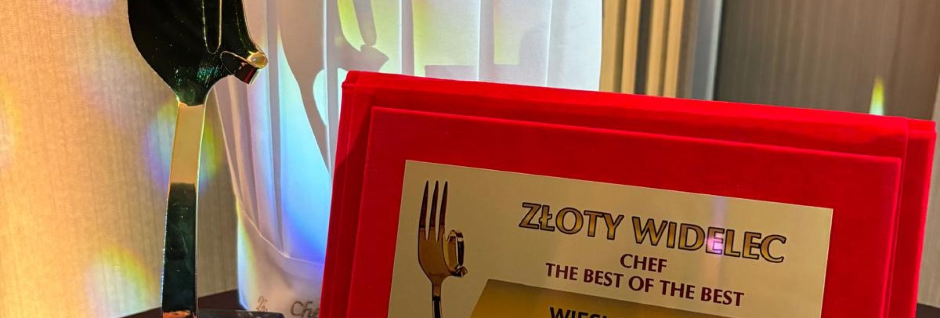 Nasz Szef Kuchni z prestiżową statuetką Złotego Widelca Best of the Best!