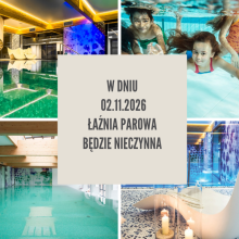 2 listopada łaźnia parowa będzie nieczynna