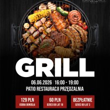 Grill na patio Restauracji Przędzalnia