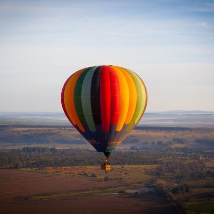 Widokowe loty balonem nad Jurą