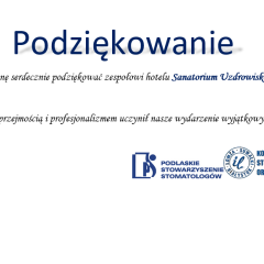 Podziękowanie