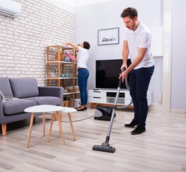 Weekly apartment cleaning service