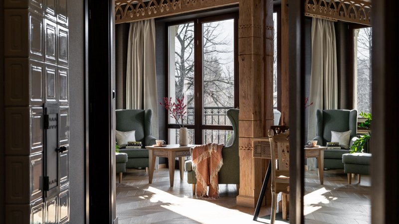 romantyczny apartament zakopane, pełna oddechu i światła przestrzeń