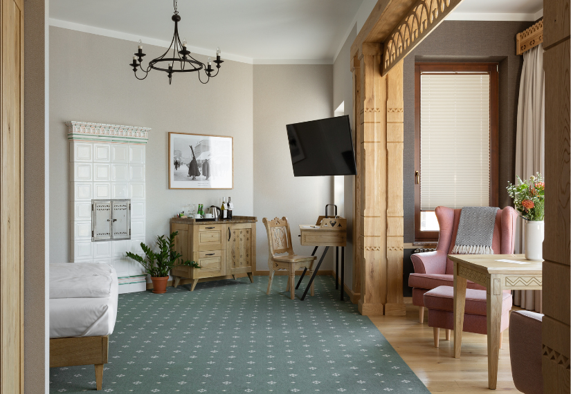 Three interior styles