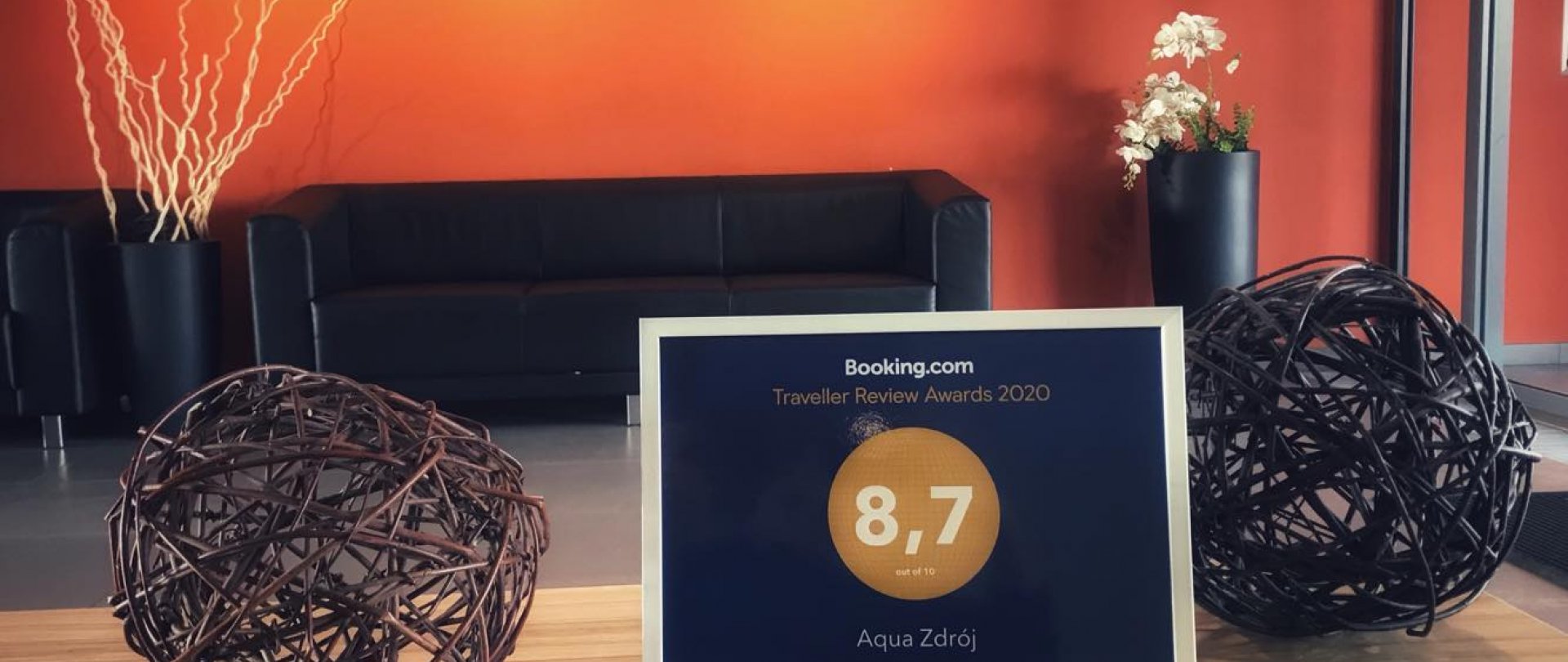 Hotel Aqua Zdrój wyróżniony nagrodą Traveller Rewiev Awards 2020