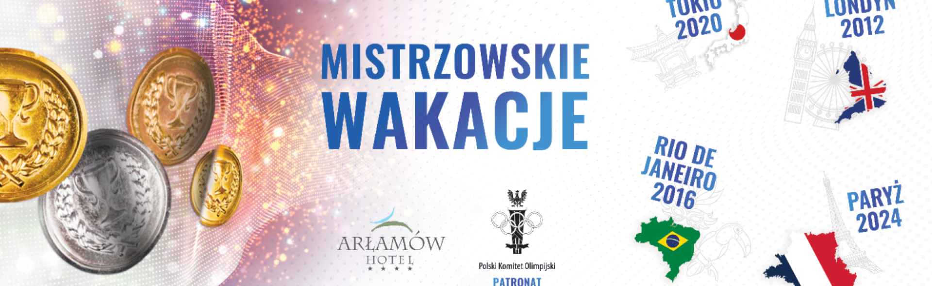 Mistrzowskie Wakacje w Hotelu Arłamów z patronatem Polskiego Komitetu Olimpijskiego