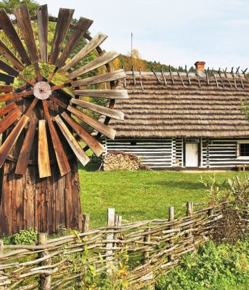The Ethnographic Part at the Museum of Folk Architecture in Sanok