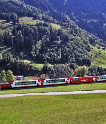 The narrow gauge railway in the Bieszczady mountains