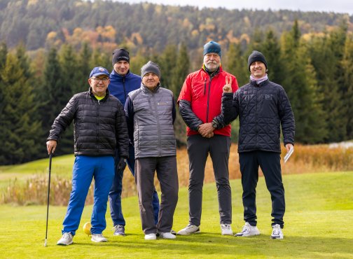 Golfowa geografia Polski w Arłamowie. W golfa zagrali z nami Rafał Bryndal, Tadeusz Winkowski i Michał Ligocki