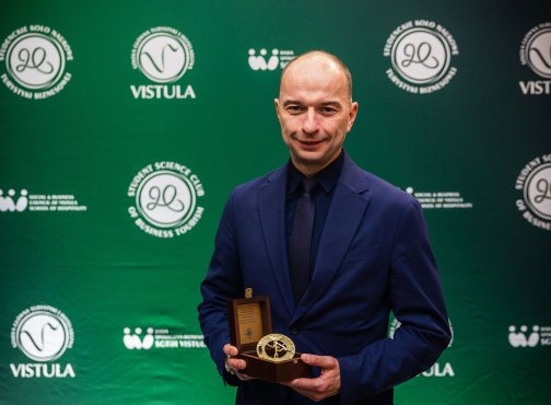 Michał Kozak, Prezes zarządu Hotelu Arłamów S.A., wyróżniony „Kompasem Vistuli”