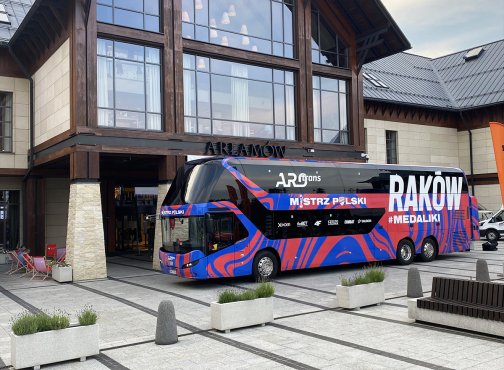 Raków Częstochowa już w Arłamowie! Zgrupowanie Mistrza Polski czas start!