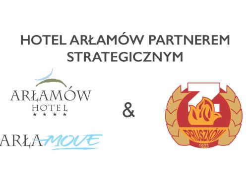 Hotel Arłamów oficjalnym partnerem strategicznych Znicza Pruszków!