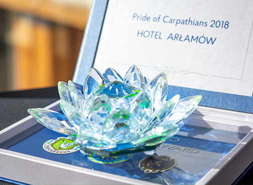 Kryształowy Lotos dla Hotelu Arłamów