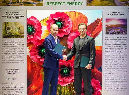 Hotel Arłamów od 2024 r. z energią elektryczną pochodzącą w 100% z OZE!