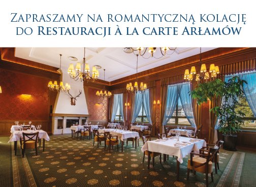Culinary Arłamów. The best dishes of Polish and regional cuisine and excellent game. You are welcome!