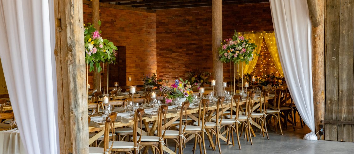 Wesele w Stodole. Sceneria jak z bajki